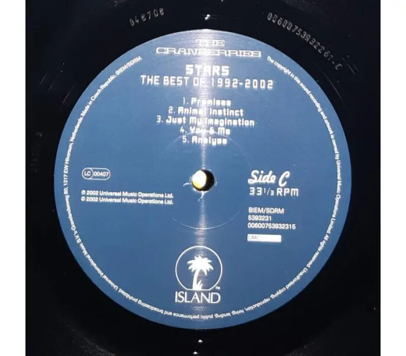 Виниловая пластинка The Cranberries – Stars: The Best Of 1992-2002, Kinodrive.kz — фото 3