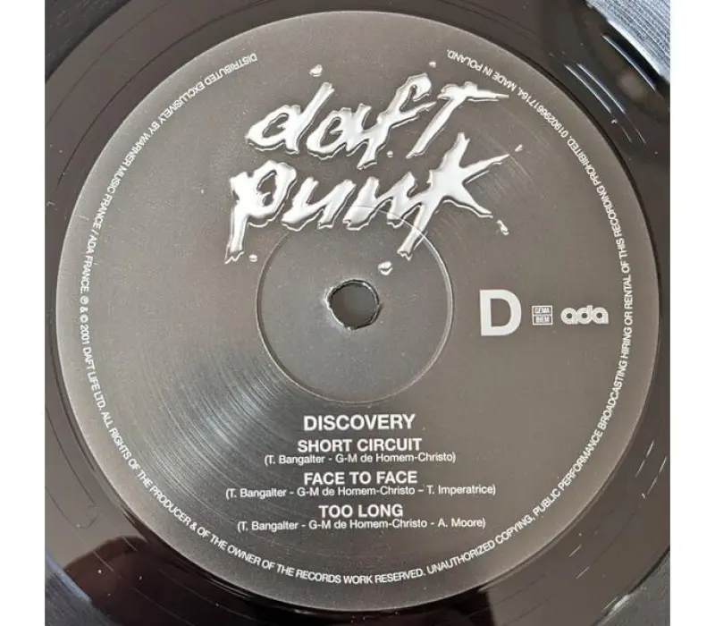 Виниловая пластинка Daft Punk – Discovery, Kinodrive.kz — фото 2