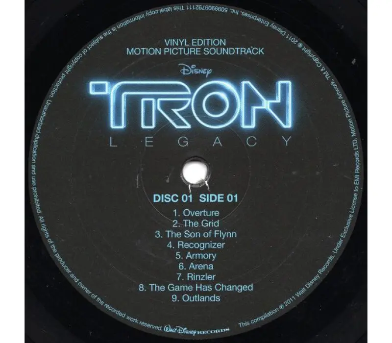 Виниловая пластинка Daft Punk – TRON: Legacy, Kinodrive.kz — фото 5