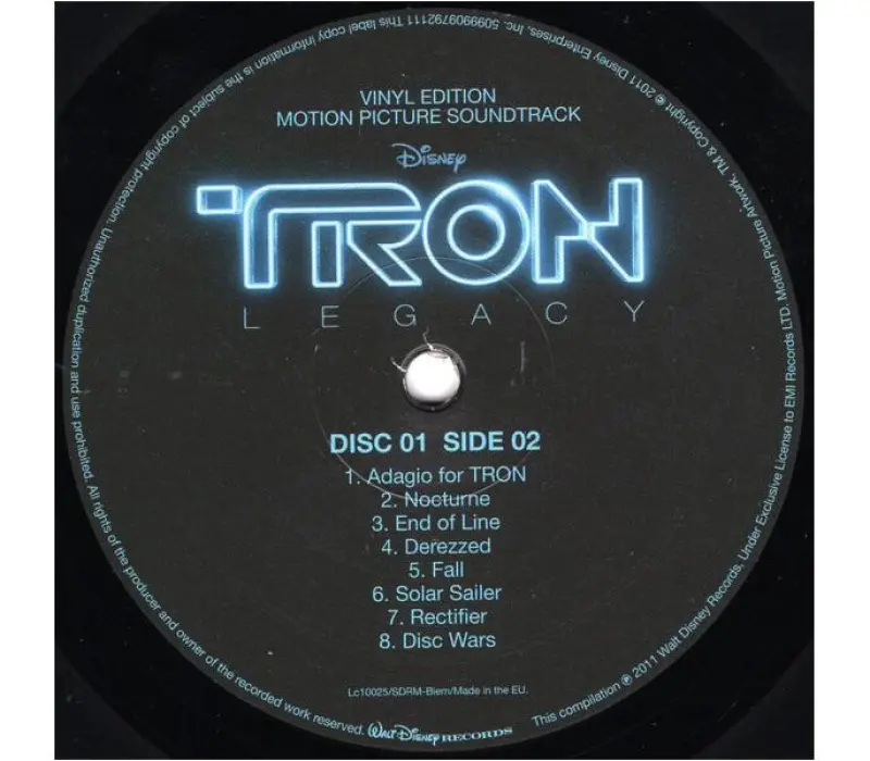 Виниловая пластинка Daft Punk – TRON: Legacy, Kinodrive.kz — фото 6