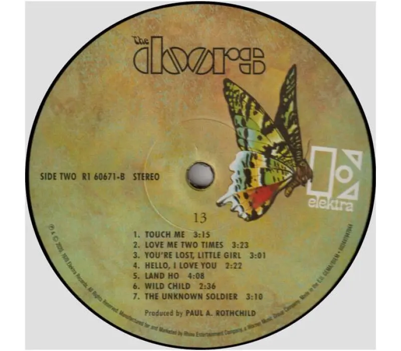 Виниловая пластинка The Doors – 13, Kinodrive.kz — фото 3