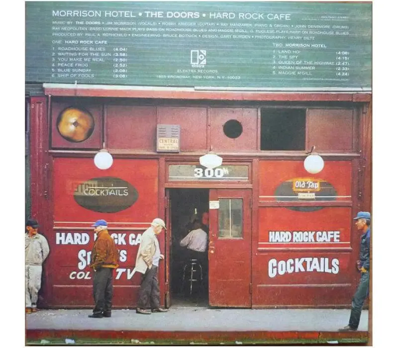 Виниловая пластинка The Doors – Morrison Hotel, Kinodrive.kz — фото 11