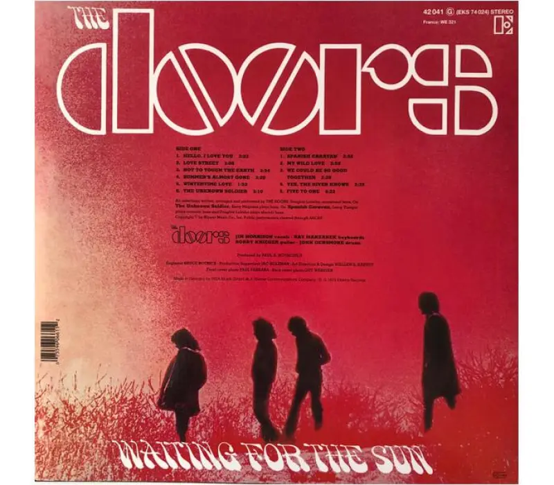 Виниловая пластинка The Doors – Waiting For The Sun, Kinodrive.kz — фото 10