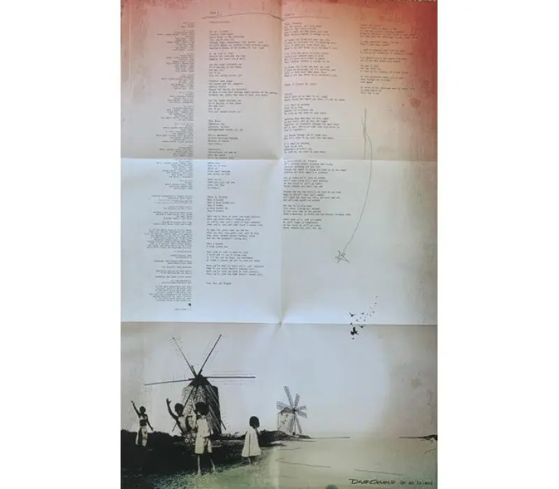 Виниловая пластинка David Gilmour – On An Island, Kinodrive.kz — фото 2