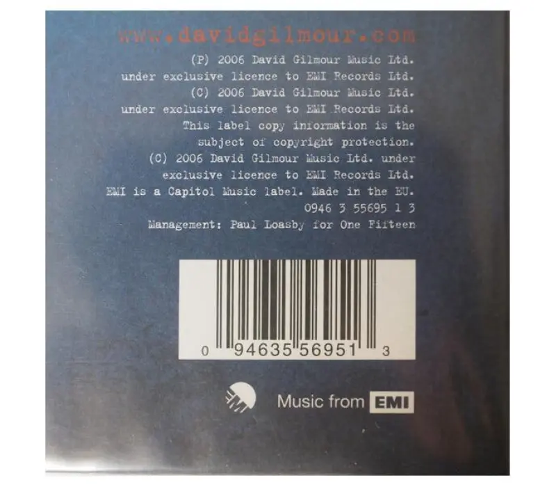 Виниловая пластинка David Gilmour – On An Island, Kinodrive.kz — фото 3