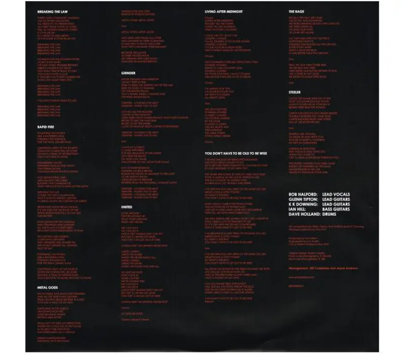 Виниловая пластинка Judas Priest – British Steel, Kinodrive.kz — фото 5