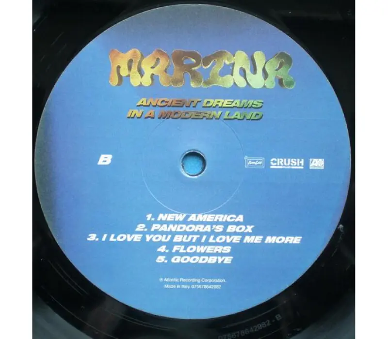 Виниловая пластинка Marina - Ancient Dreams In A Modern Land, Kinodrive.kz — фото 5