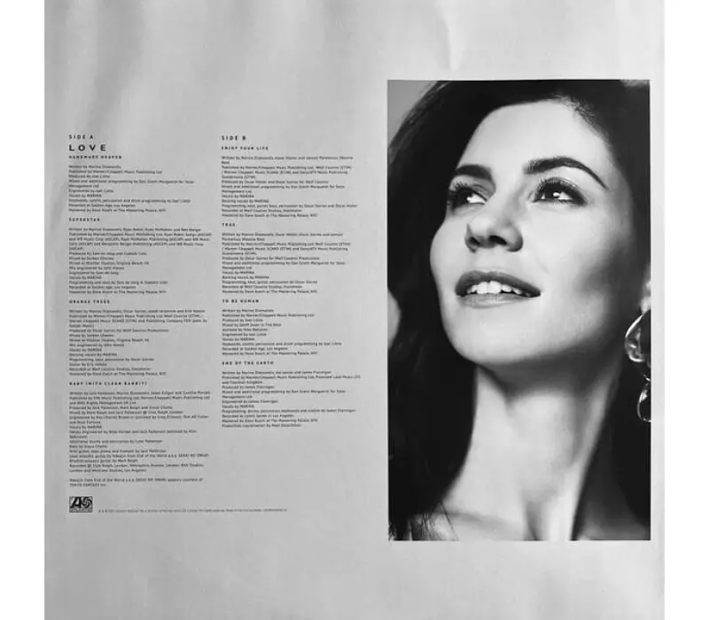 Виниловая пластинка Marina - Love + Fear, Kinodrive.kz — фото 10