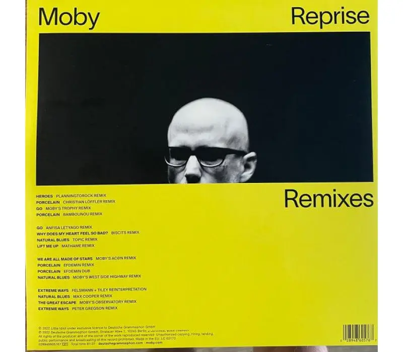 Виниловая пластинка Moby – Reprise Remixes, Kinodrive.kz — фото 2