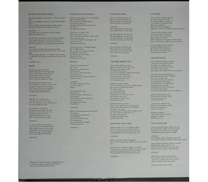 Виниловая пластинка Motorhead – Another Perfect Day, Kinodrive.kz — фото 6