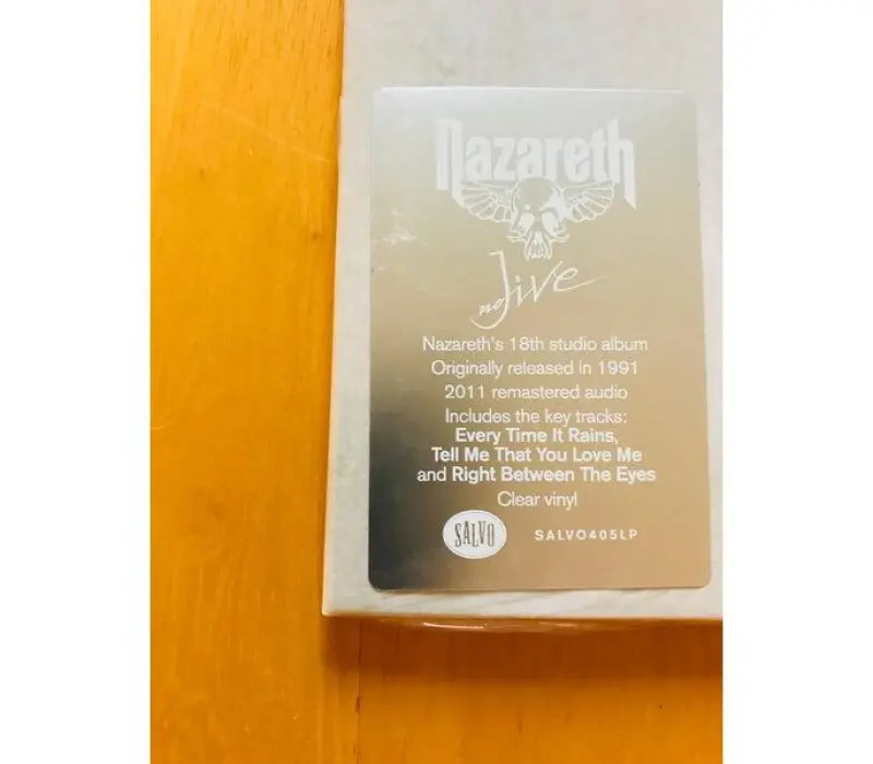 Виниловая пластинка Nazareth – No Jive, Kinodrive.kz — фото 10