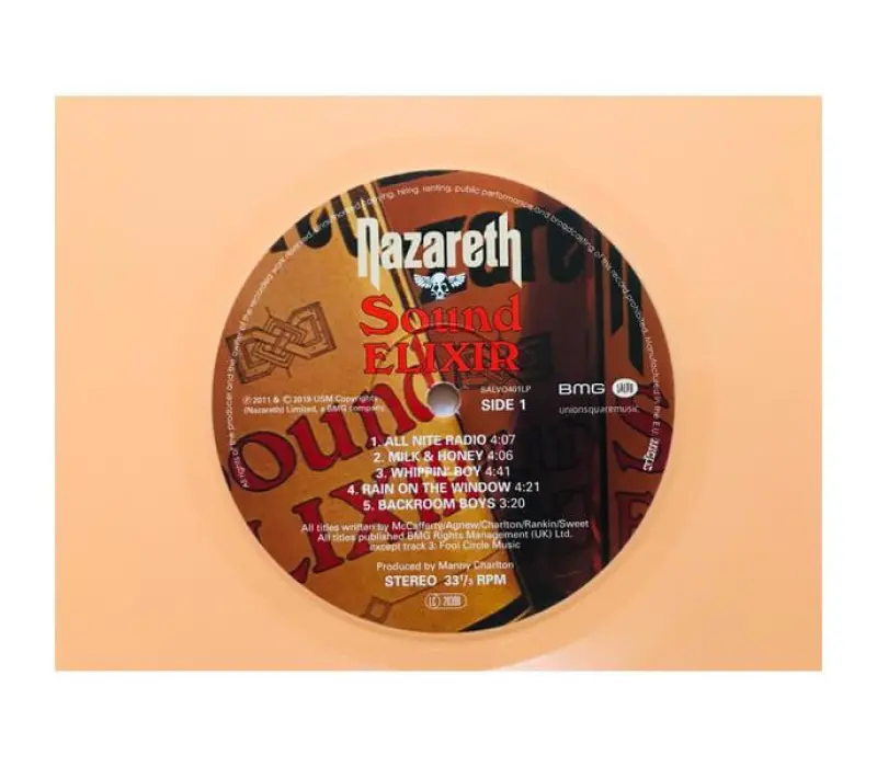 Виниловая пластинка Nazareth – Sound Elixir, Kinodrive.kz — фото 7