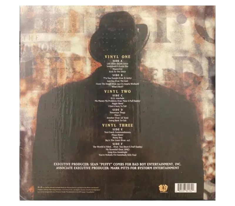 Виниловая пластинка The Notorious B.I.G. – Life After Death, Kinodrive.kz — фото 2