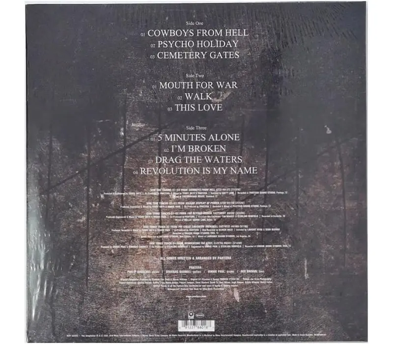 Виниловая пластинка Pantera – 1990-2000: A Decade Of Domination, Kinodrive.kz — фото 12