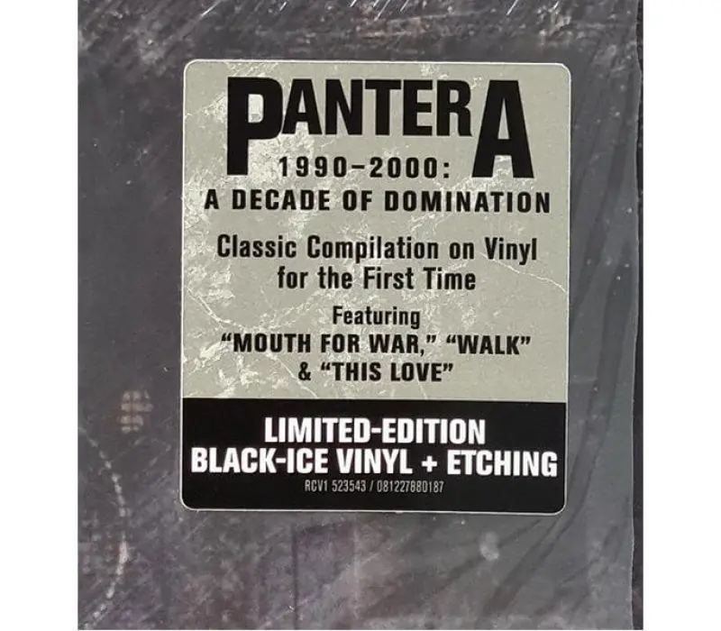 Виниловая пластинка Pantera – 1990-2000: A Decade Of Domination, Kinodrive.kz — фото 2