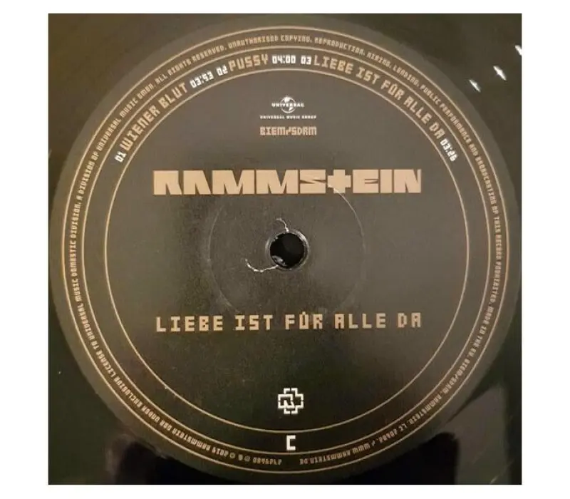 Виниловая пластинка Rammstein – Liebe Ist Fur Alle Da, Kinodrive.kz — фото 12