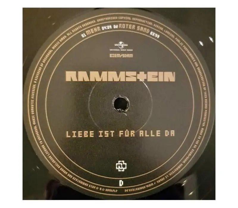 Виниловая пластинка Rammstein – Liebe Ist Fur Alle Da, Kinodrive.kz — фото 13