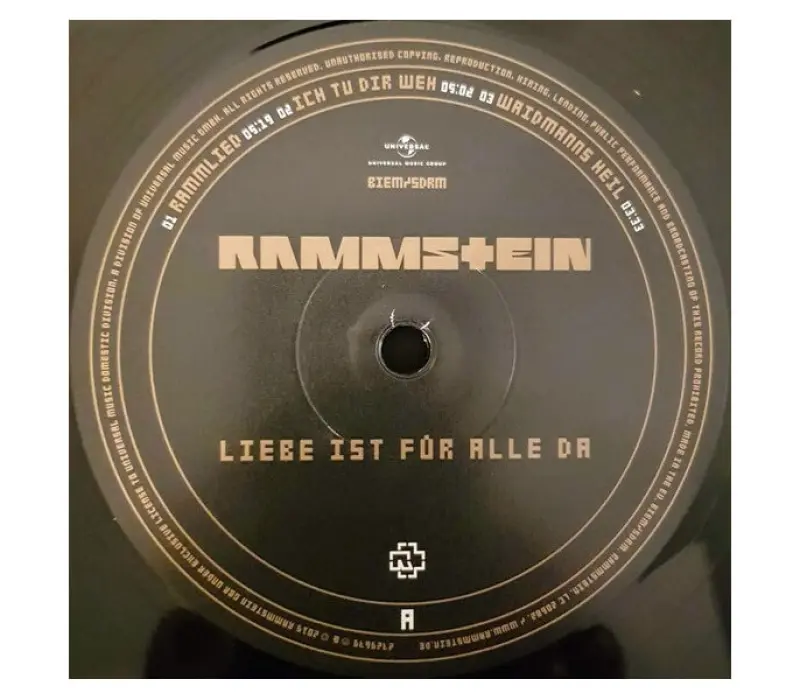 Виниловая пластинка Rammstein – Liebe Ist Fur Alle Da, Kinodrive.kz — фото 14