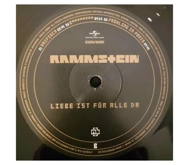Виниловая пластинка Rammstein – Liebe Ist Fur Alle Da, Kinodrive.kz — фото 15