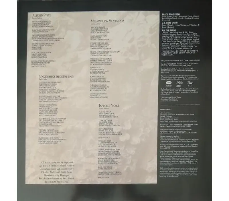 Виниловая пластинка Sepultura – Arise, Kinodrive.kz — фото 8