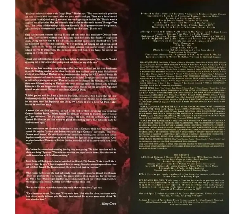 Виниловая пластинка Sepultura – Beneath The Remains, Kinodrive.kz — фото 7