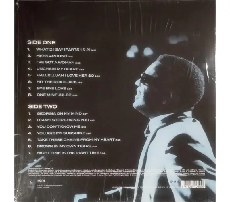 Виниловая пластинка Ray Charles – The Very Best Of Ray Charles, Kinodrive.kz — фото 2