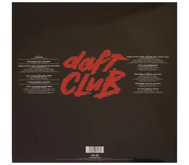 Виниловая пластинка Daft Punk – Daft Club, Kinodrive.kz — фото 8