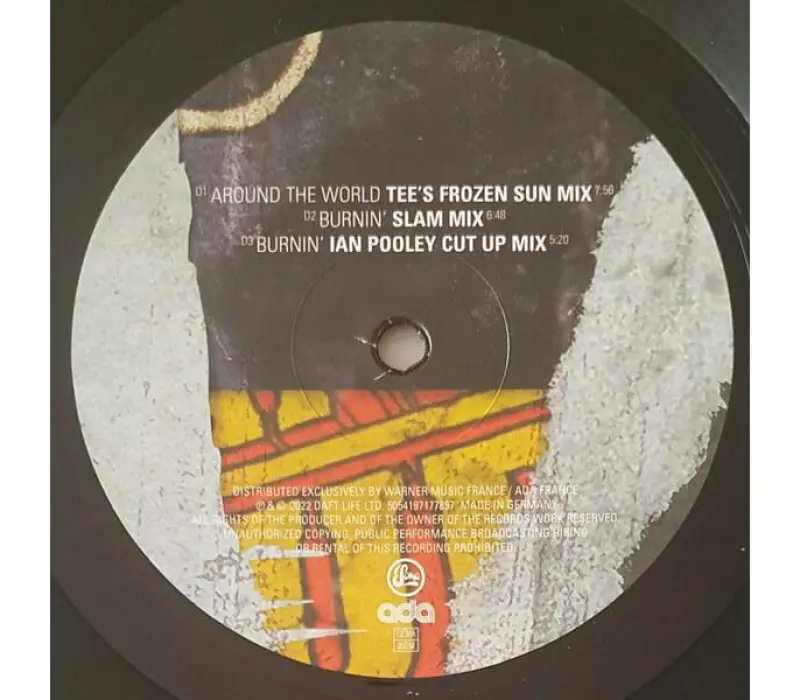 Виниловая пластинка Daft Punk – Homework Remixes, Kinodrive.kz — фото 2