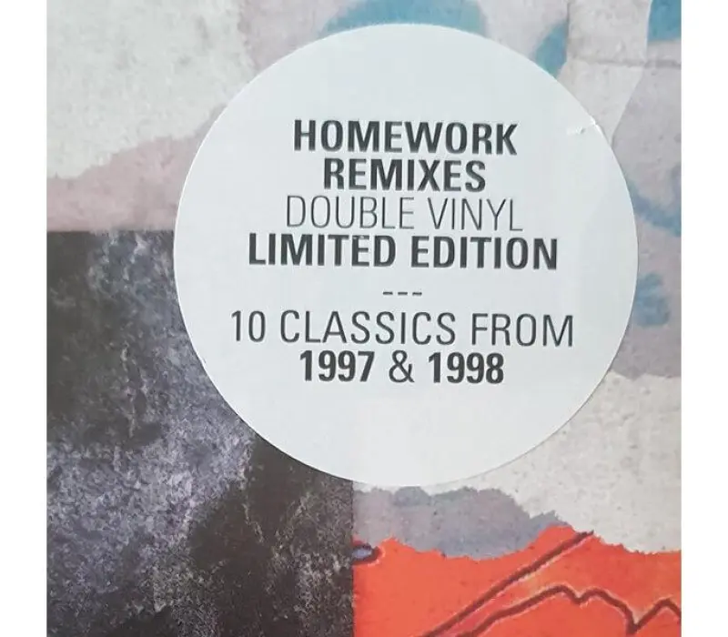 Виниловая пластинка Daft Punk – Homework Remixes, Kinodrive.kz — фото 3