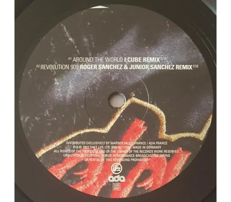 Виниловая пластинка Daft Punk – Homework Remixes, Kinodrive.kz — фото 5