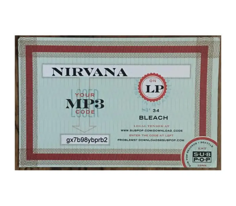 Виниловая пластинка Nirvana – Bleach, Kinodrive.kz — фото 6