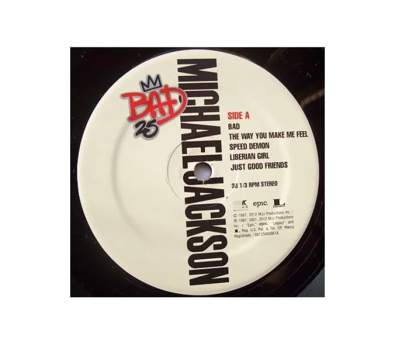 Виниловая пластинка Michael Jackson – Bad 25, Kinodrive.kz — фото 11