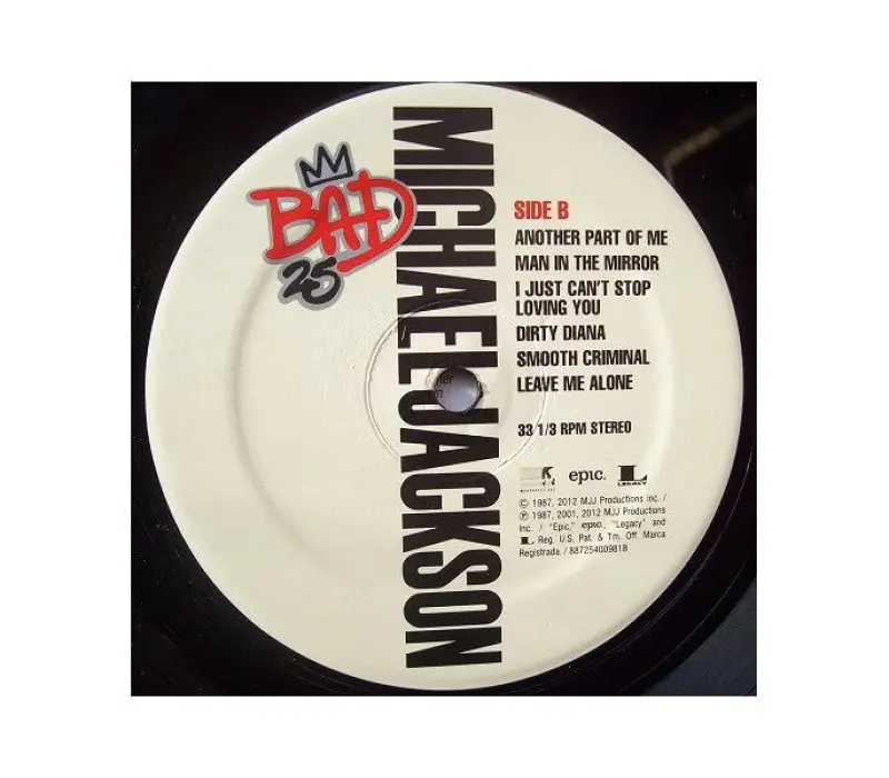 Виниловая пластинка Michael Jackson – Bad 25, Kinodrive.kz — фото 9