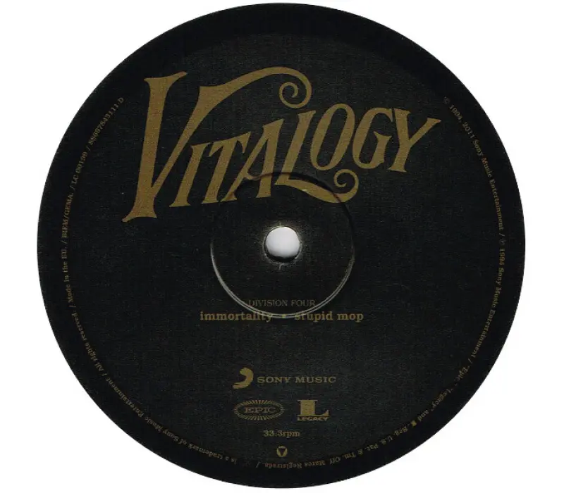 Виниловая пластинка Pearl Jam – Vitalogy, Kinodrive.kz — фото 7