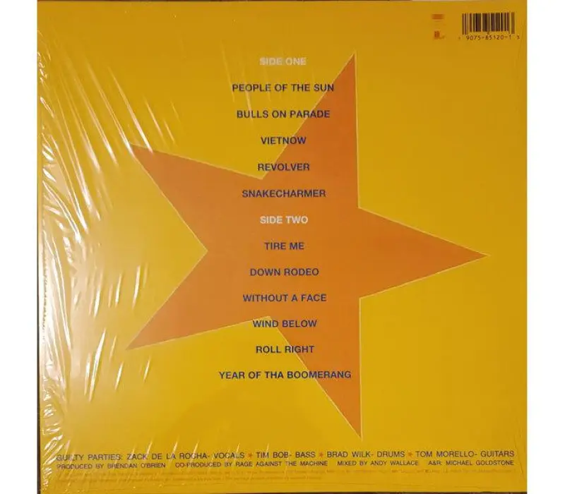 Виниловая пластинка Rage Against The Machine – Evil Empire, Kinodrive.kz — фото 2