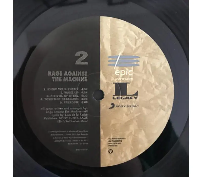 Виниловая пластинка Rage Against The Machine – Rage Against The Machine, Kinodrive.kz — фото 6