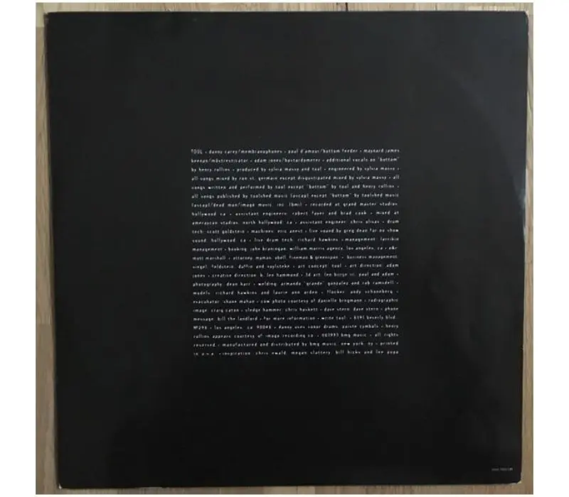 Виниловая пластинка Tool – Undertow, Kinodrive.kz — фото 9