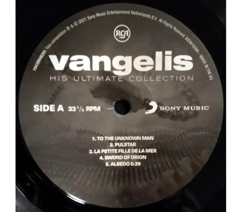 Виниловая пластинка Vangelis – His Ultimate Collection, Kinodrive.kz — фото 2