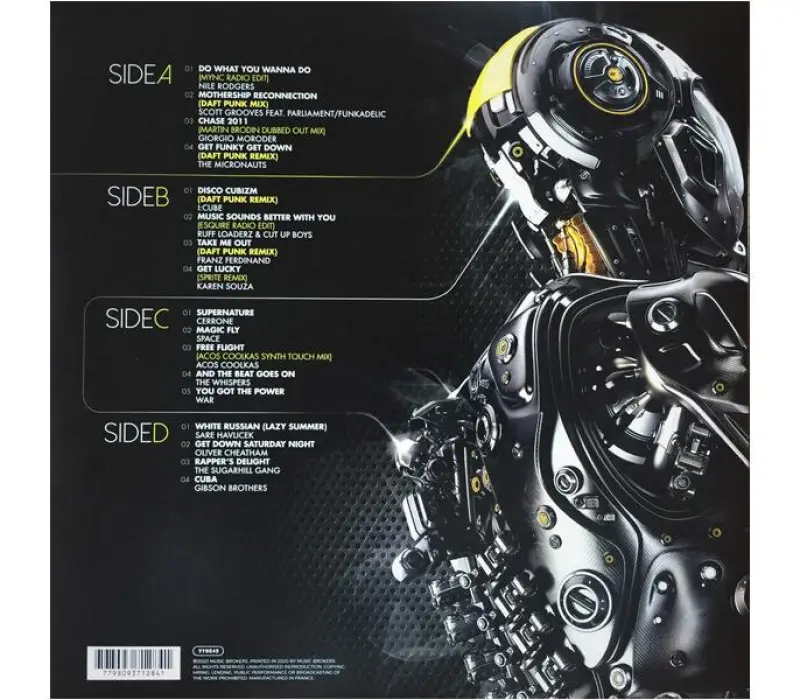 Виниловая пластинка Various Artists – The Many Faces Of Daft Punk, Kinodrive.kz — фото 8