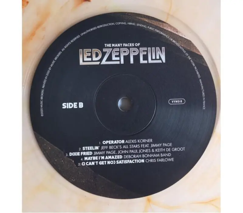 Виниловая пластинка Various Artists - The Many Faces Of Led Zeppelin, Kinodrive.kz — фото 10