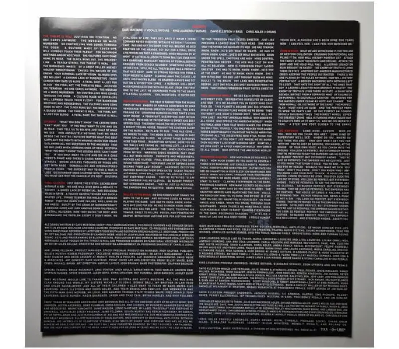 Виниловая пластинка Megadeth – Dystopia, Kinodrive.kz — фото 4