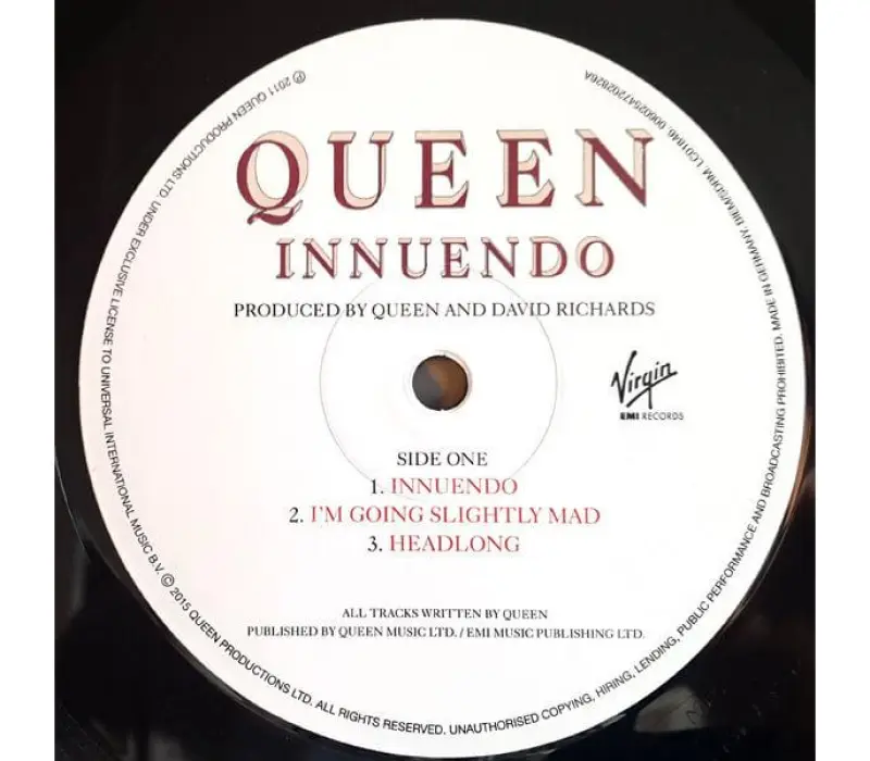Виниловая пластинка Queen – Innuendo, Kinodrive.kz — фото 4