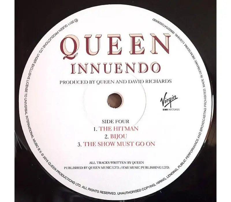 Виниловая пластинка Queen – Innuendo, Kinodrive.kz — фото 7