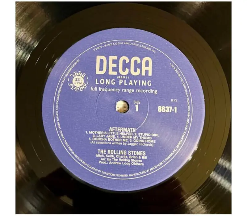 Виниловая пластинка The Rolling Stones – Aftermath, Kinodrive.kz — фото 2