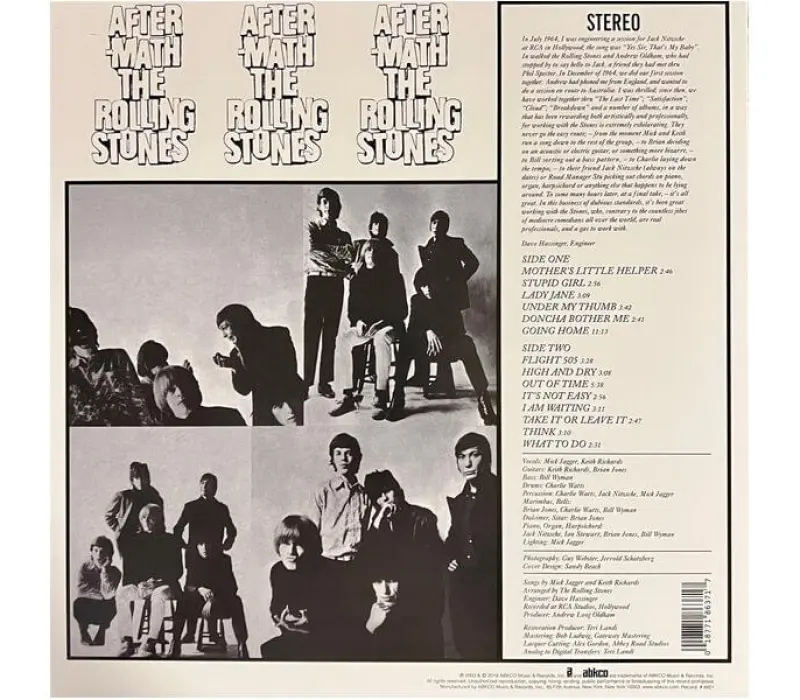 Виниловая пластинка The Rolling Stones – Aftermath, Kinodrive.kz — фото 4
