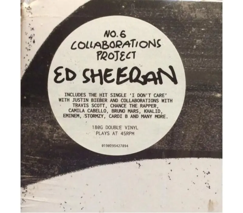Виниловая пластинка Ed Sheeran – No.6 Collaborations Project, Kinodrive.kz — фото 13