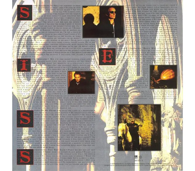 Виниловая пластинка Sting – Ten Summoner's Tales, Kinodrive.kz — фото 6