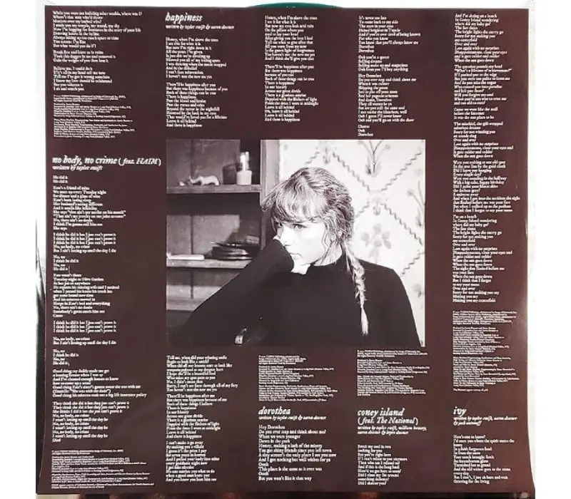 Виниловая пластинка Taylor Swift – Evermore, Kinodrive.kz — фото 4