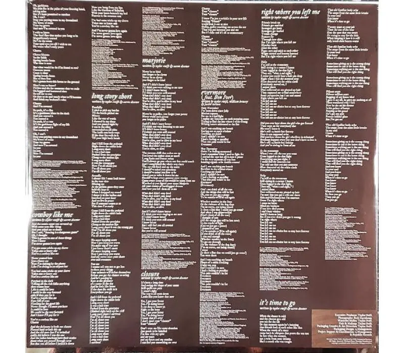 Виниловая пластинка Taylor Swift – Evermore, Kinodrive.kz — фото 6