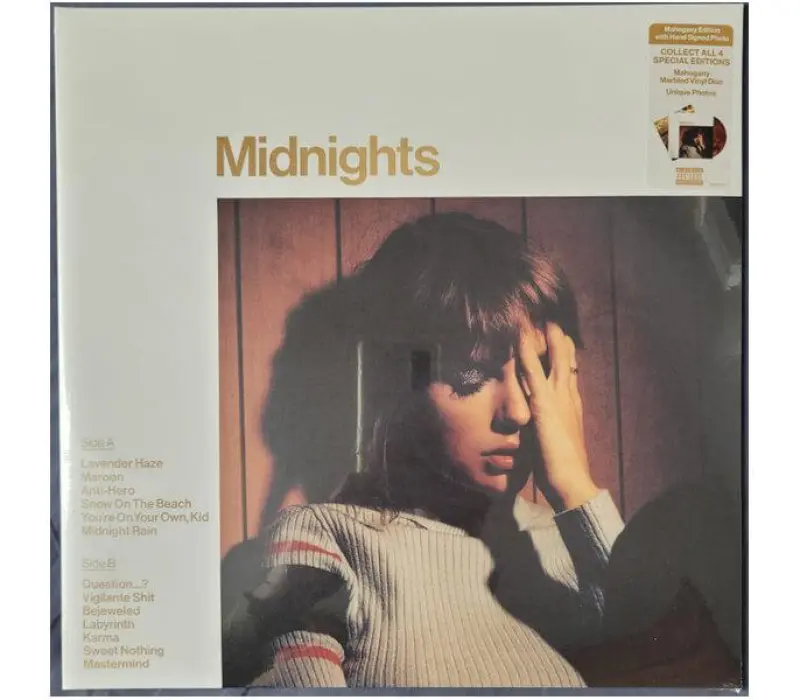 Виниловая пластинка Taylor Swift – Midnights, Kinodrive.kz — фото 1